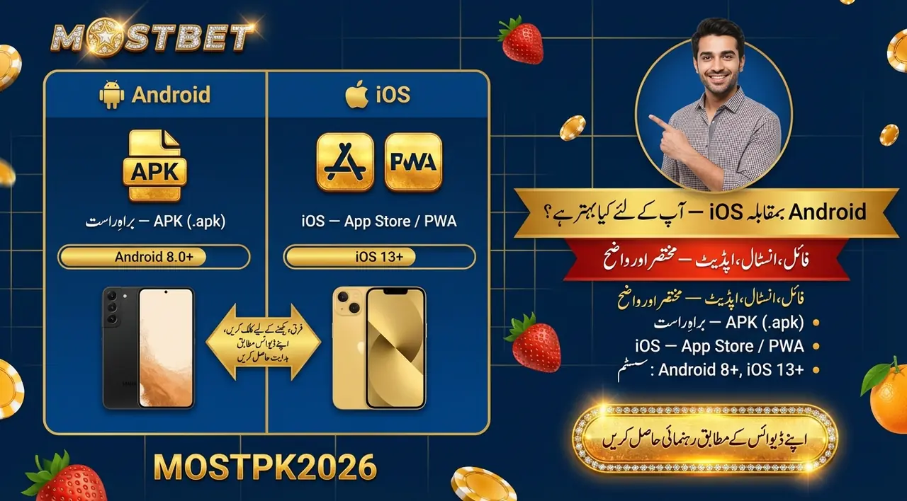 The Cashier Section in the Mostbet App