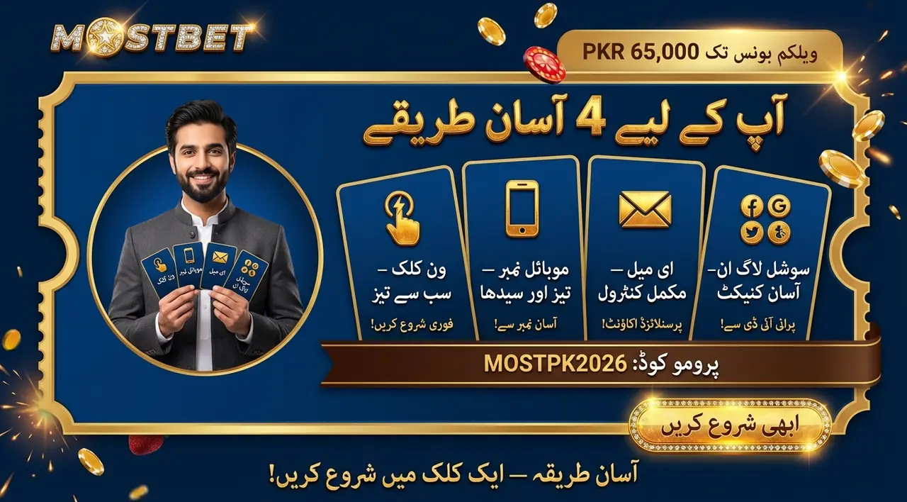Mostbet Registration in Pakistan Getting Started