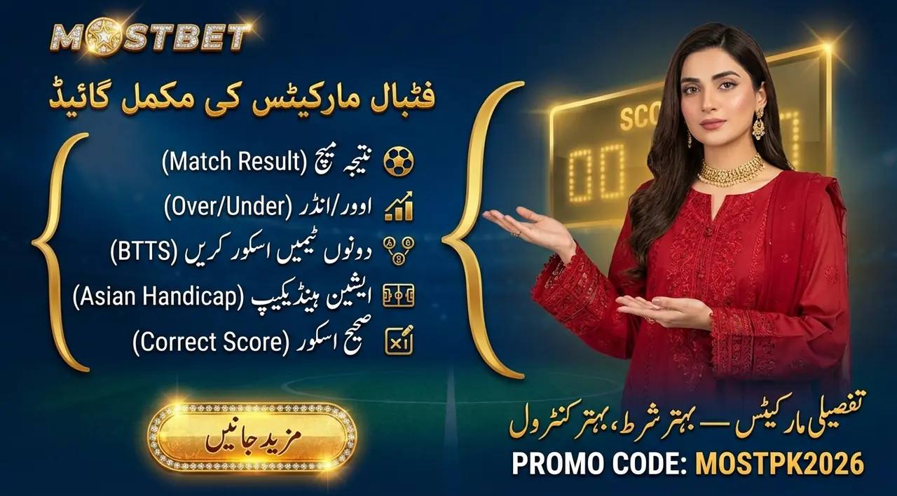 Football Betting Markets at Mostbet