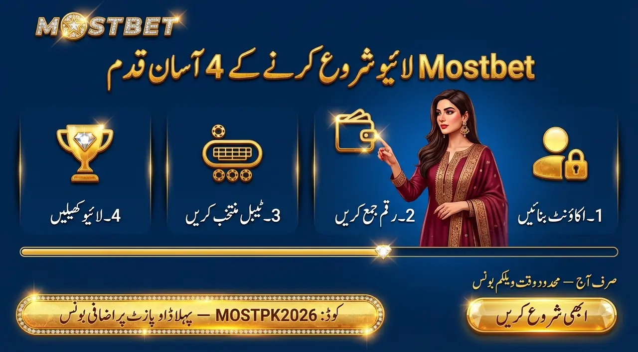 Mostbet لائیو کیسینو میں کھیلنے کی رہنمائی